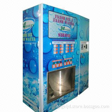 Ice and Water Vending Machine with Advanced Digital Technology, Maintenance-free